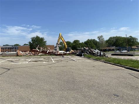 Demolition Of The Old Junction City High School Begins