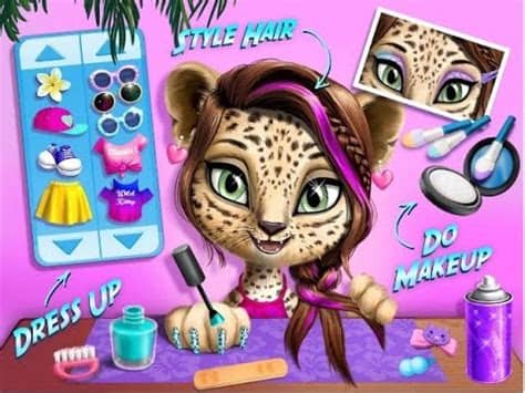 At last, you can select the best dress up for little animal like cap, clothes, shoes, glass and much more. Jungle Animal Hair Salon 2 / Fashion Adventures / Hair ...
