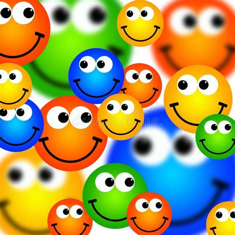 Smileys Background Background With Lots Of Happy And Colorful Smileys