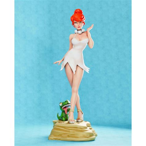 Wilma Flintstone From The Flintstones Custom Figure 3d Etsy