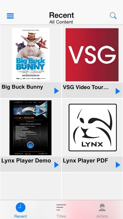 Lynx Player By Vsg Inc