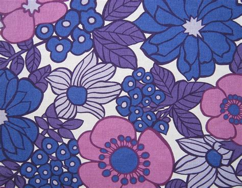purple vintage 60s 70s fabric retro fab flower power pink lilac hd wallpaper pxfuel