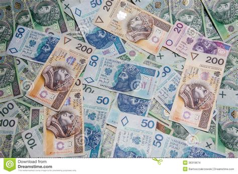 Polish Currency Stock Images Image 36319674