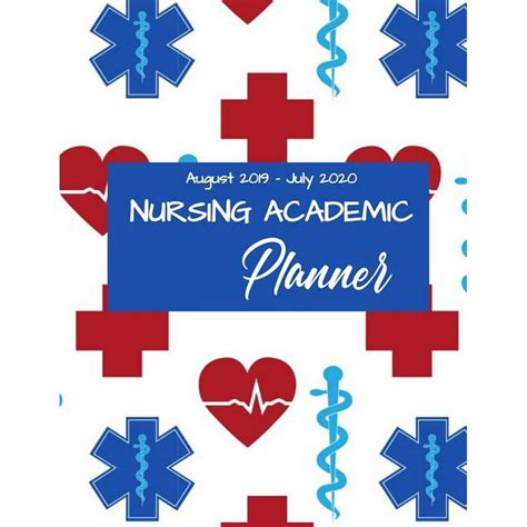 Nursing Academic Planner Nursing School Student Calendar Organizer