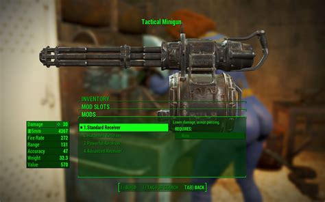 Minigun Rebalanced At Fallout 4 Nexus Mods And Community