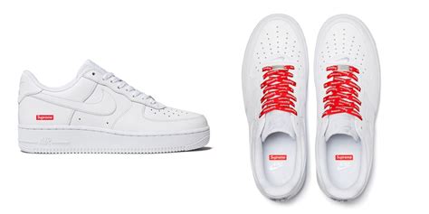 Supreme X Nike Air Force 1 Low Official Look Hypebeast