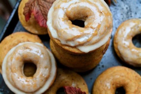 Festive Fall Pumpkin Spice Donut Recipe Easy Baked Donuts