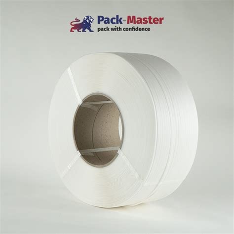Pack Master Polypropylene Machine Strapping White 9063