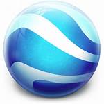 Earth Google Icon Icons Ball Glow Musett