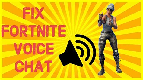 How To Fix Fortnite Voice Chat 2020 Season 2 Youtube