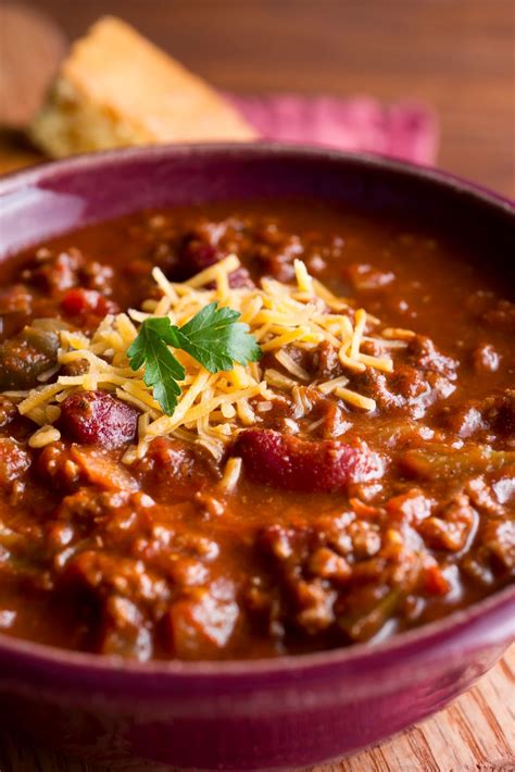 Crock pot recipes are perfect for busy cooks. Crock Pot Chili & Sweet Cornbread - The Country Cook