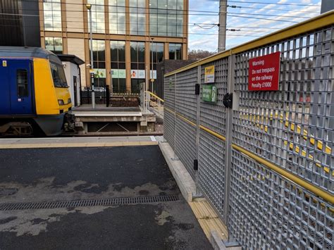 Grp Platform Gates Railway Fencing Evergrip