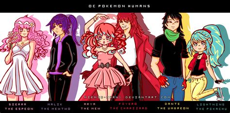 Pokemon Original Characters By Miemie Chan3 On Deviantart