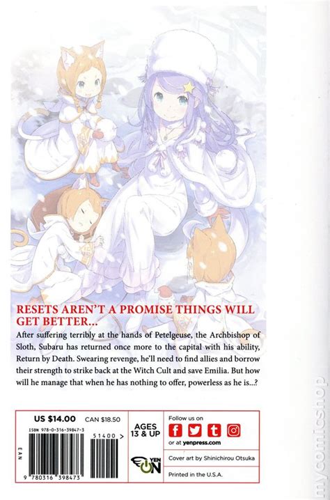 Re Zero Starting Life In Another World Sliaw Sc Yen On A Light