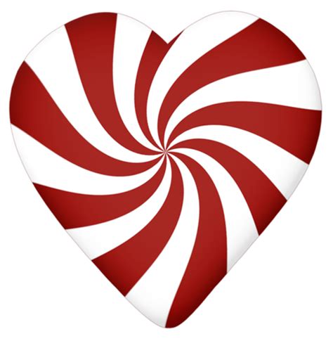 Candy Cane Heart Clipart Free Download On Clipartmag
