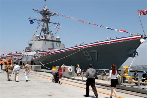The Us Navys Usn Newest Arleigh Burke Class Destroyer Uss Halsey