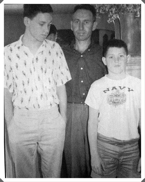 Jim With His Father George S Morrison And Brother Andy James