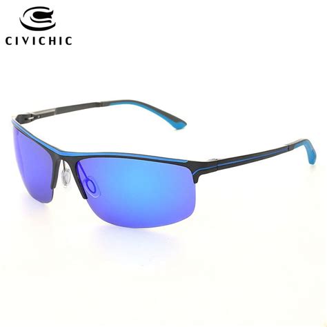 civichic new fashion man motion polarized sunglasses al mg aollyframe eyewear colorful casual