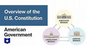 United States Constitution: An Overview | American Government