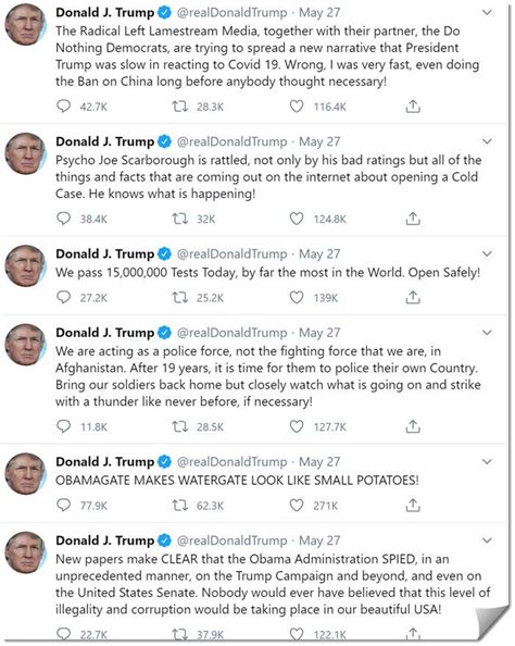 For the first time, twitter called tweets from donald trump potentially misleading — a decision that prompted the president to accuse the social media platform of election meddling. President Trump's Tweets Have a "Troll-Like" Quality - Culture, Race & Economy - AALBC.com's ...