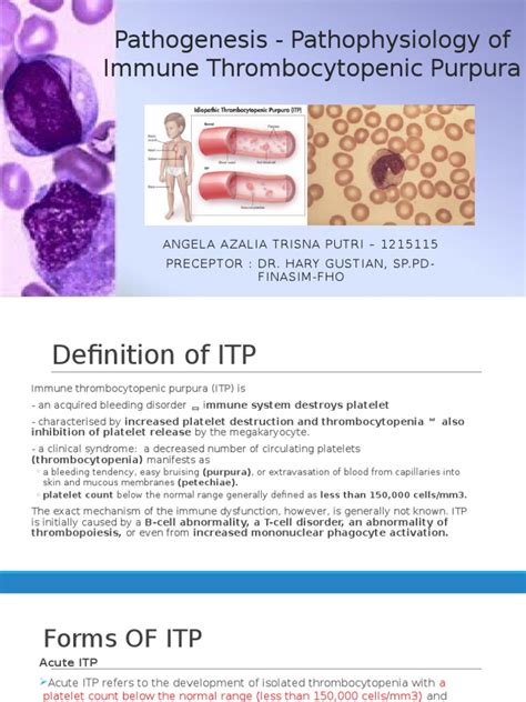 Itp Pathogenesis Pathophysiology By Angela Azalia Immune System