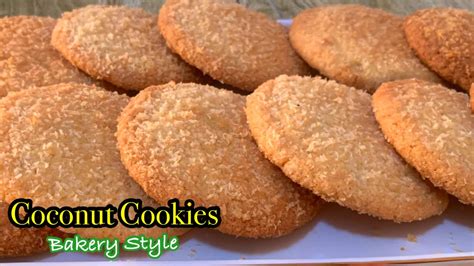 Coconut Cookies Crispy Coconut Cookies Coconut Biscuits By