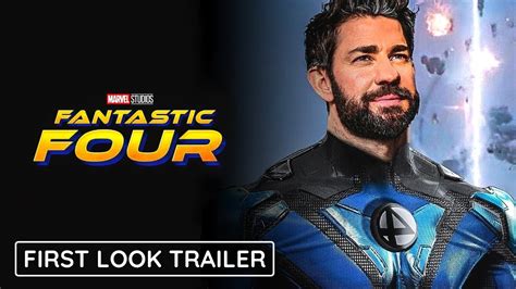 Fantastic Four Teaser Trailer 2023 John Krasinski As Reed Richards