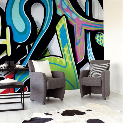 18 Gorgeous Graffiti Wall Interior Inspirations Godfather Style