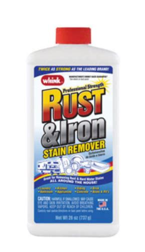 Rust And Iron Stain Remover Shop Cleaning Materials At Low Price — Life