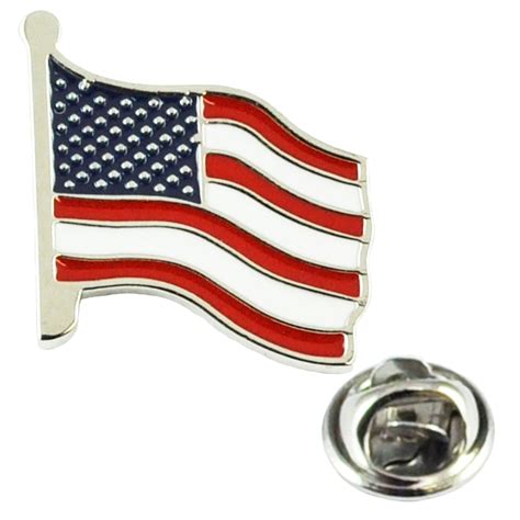 Usa Flag Stars And Stripes Lapel Pin Badge From Ties Planet Uk