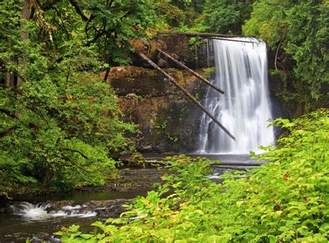 791370 4k Silver Falls Oregon Usa Parks Waterfalls Mocah Hd