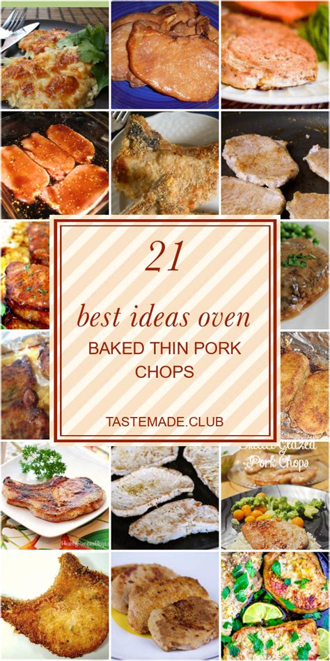Being a basic recipe it can be altered to suit anyone's taste. Recipes For Thin Pork Chops In The Oven : Thin Sliced ...