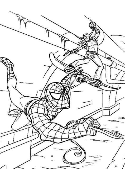 167 Dessins De Coloriage Spiderman à Imprimer Sur Page 1