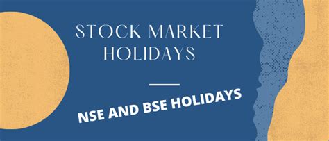 2023 Stock Trading Holidays Nse Bse Mcx The Share Brokers