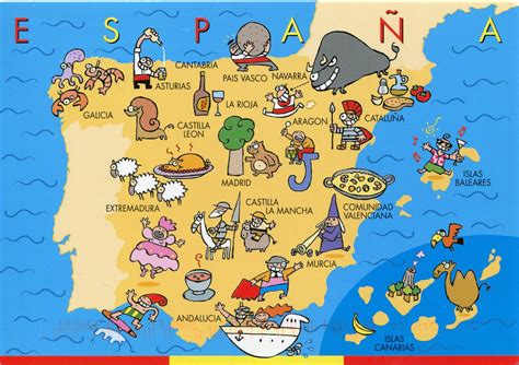 Mapa Turístico Mapa De España España Y Mapa Turístico