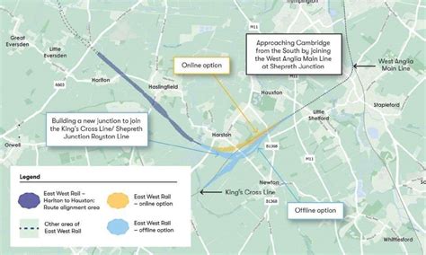 East West Rail Why A Northern Approach Via Northstowe Should Be Considered