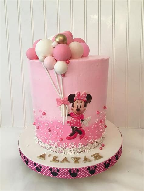 Minnie Mouse Balloon Cake Artofit