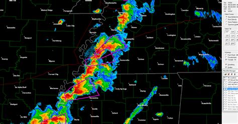 The Original Weather Blog Tornadic Storms Moving Into Memphis Area