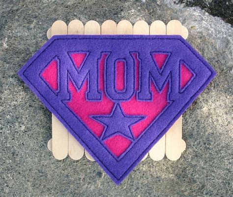 Items Similar To Super Mom Patch On Etsy