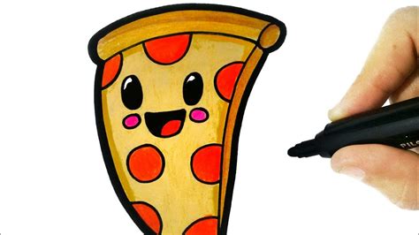 Como Desenhar Uma Pizza