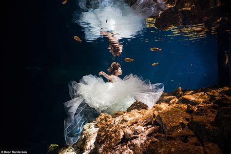 Photographer Holds Stunning Underwater Trash The Dress Photo Shoots