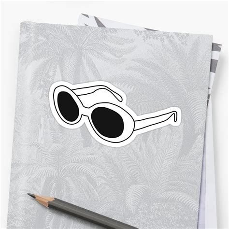 Clout Goggles Sticker By Emilyg22 Redbubble