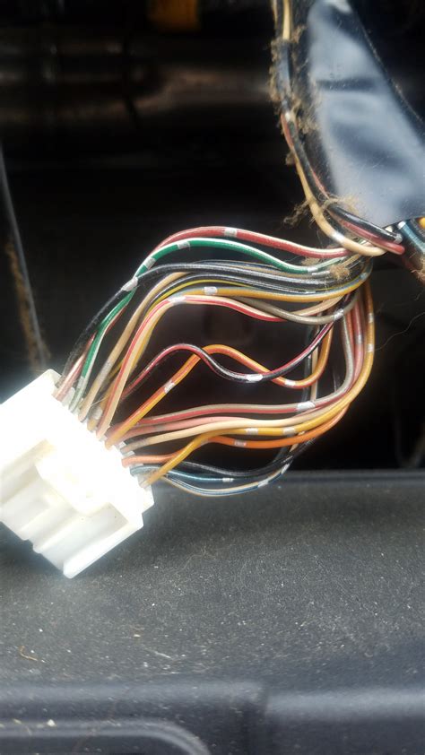 2009 Lancer Es Radio Harness Help Needed With Pictures Mitsubishi