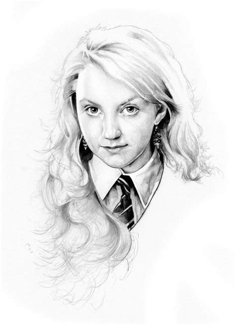 Luna Lovegood Harry Potter Ausmalbilder Hermine