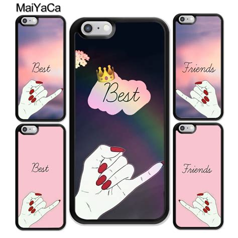 Maiyaca Bff Best Friend Girl Code Hands Soft Tpu Shell Skin Phone Case