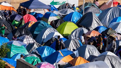 Conditions at migrant camp in Tijuana worsen