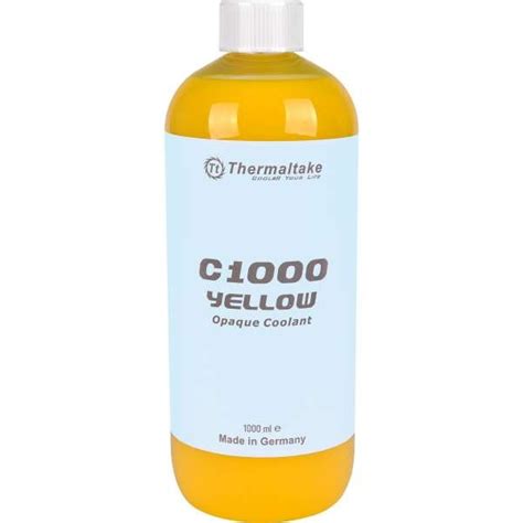 Thermaltake C1000 Opaque Coolant 1000 Ml Yellow Cl W114 0s00ye A
