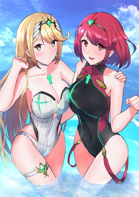 Pyra And Mythra Xenoblade Chronicles 2 Know Your Meme