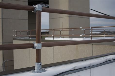 Rooftop Parapet Railing For Rochester Atct Case Study Fall