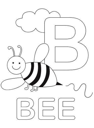 All Alphabet Coloring Pages Letter B Coloring Pages Abc
